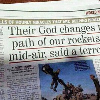 "Their God Changes The Path Of Our Rockets In Mid-Air" - Hamas Missile Diverted From Striking Israel By 'Strong Wind'